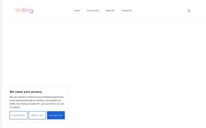 Screenshot of brilling.media