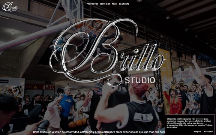 Screenshot of brillo.studio