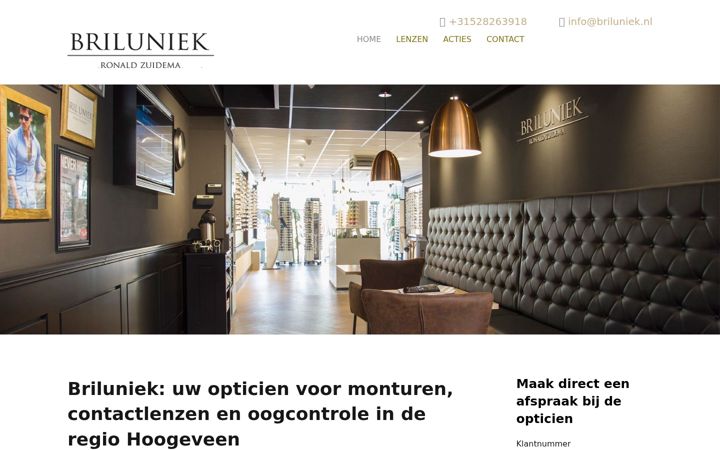 Ekrano kopija briluniek.nl