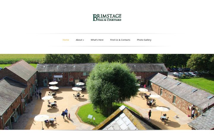 Screenshot of brimstagehall.co.uk