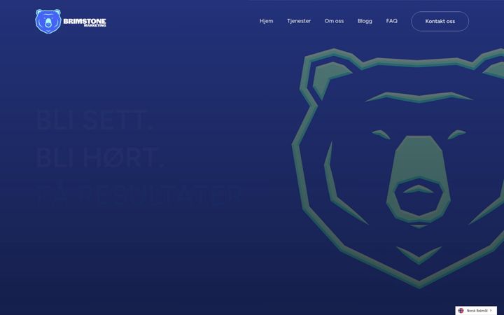 Screenshot of brimstone-marketing.com
