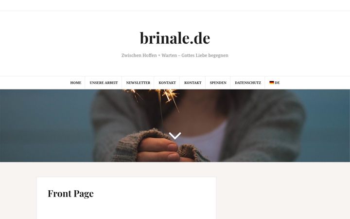 Screenshot di brinale.de