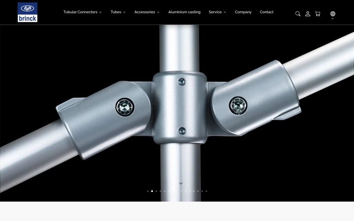 Screenshot of brinck.de