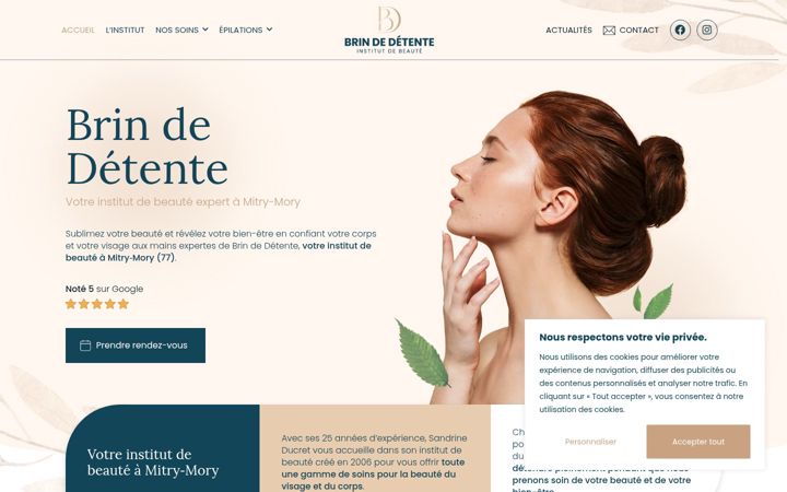 Screenshot of brindedetente.fr