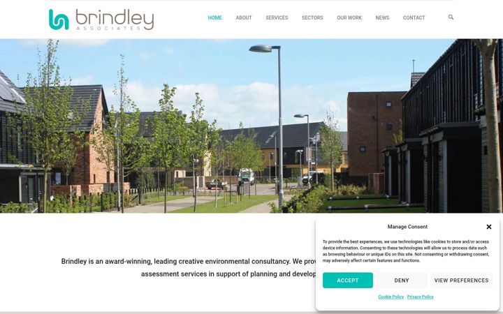 Screenshot of brindleyassociates.co.uk