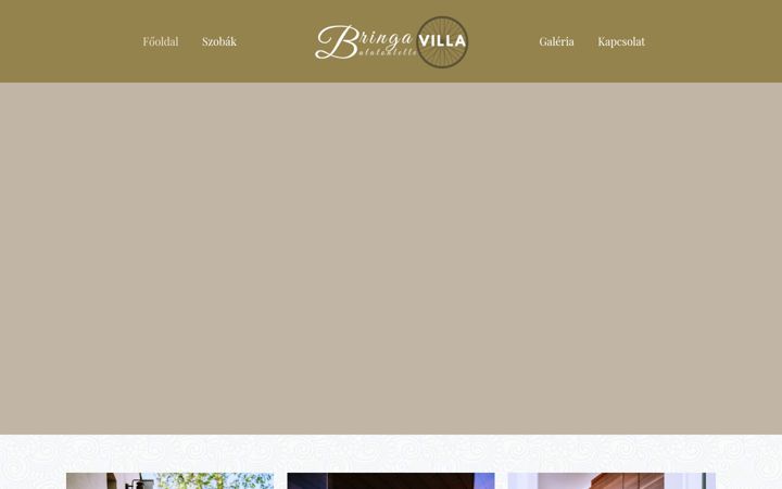 Screenshot of bringavilla.hu