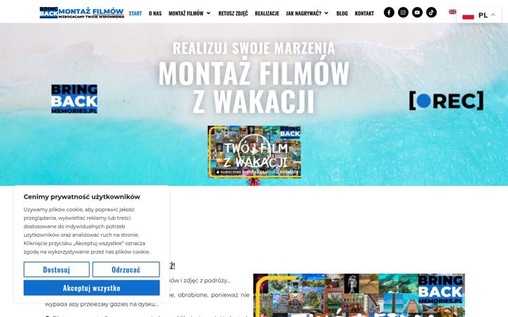 Képernyőkép: bringbackmemories.pl