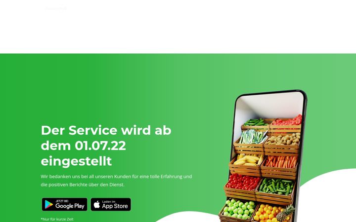 Screenshot of bringfresh.eu
