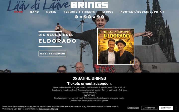 Screenshot of brings.com