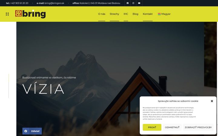 Screenshot of bringsro.sk