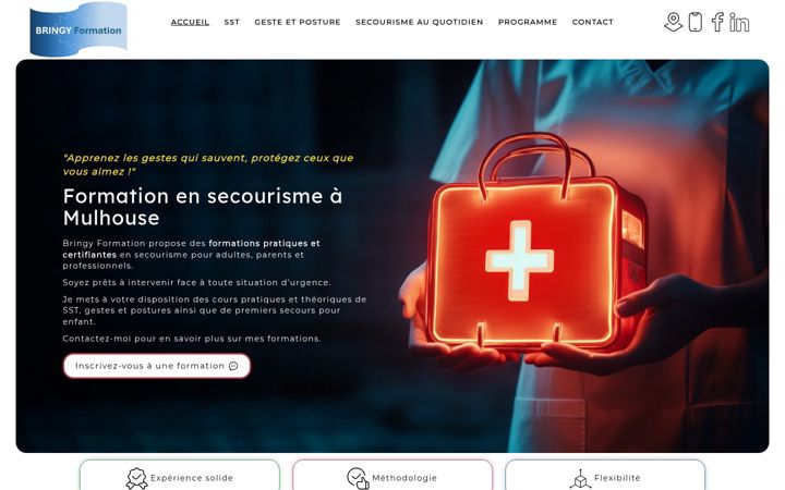 Screenshot of bringyformation.fr