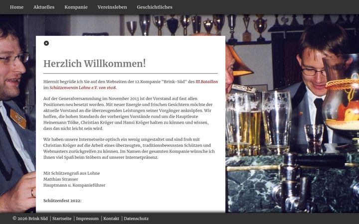 Screenshot of brink-sued.de
