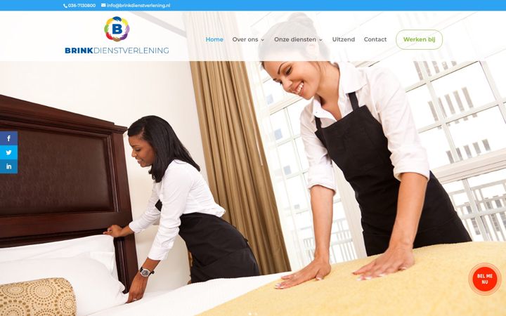 Screenshot of brinkdienstverlening.nl