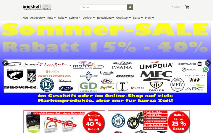 Screenshot of brinkhoff.com