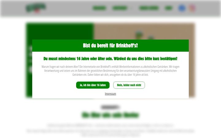 Screenshot of brinkhoffs.de