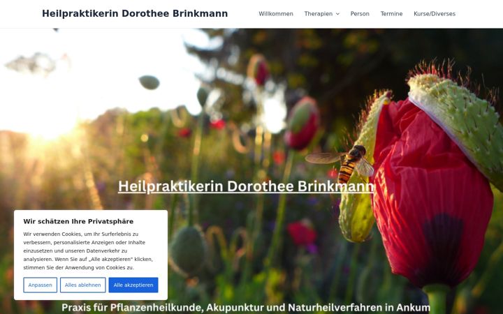 Screenshot of brinkmannhp.de