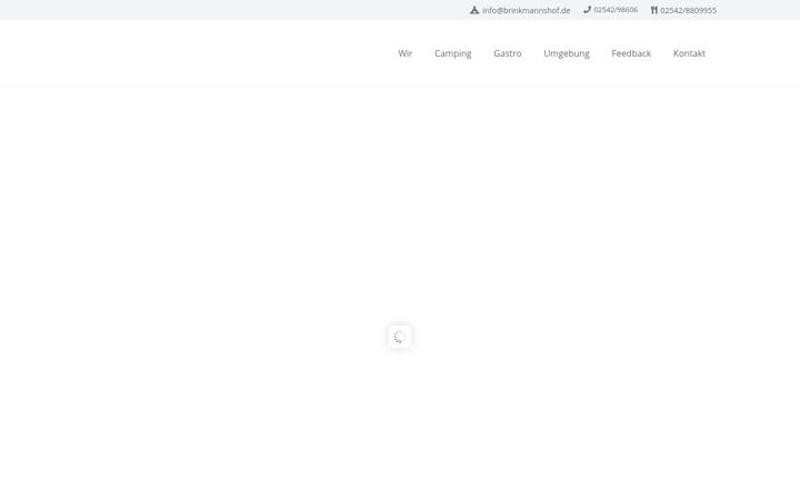 Posnetek zaslona brinkmannshof.de