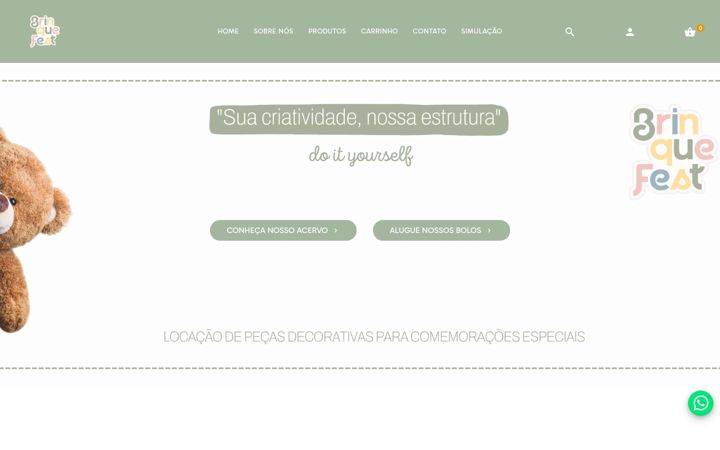 Screenshot of brinquefest.com.br