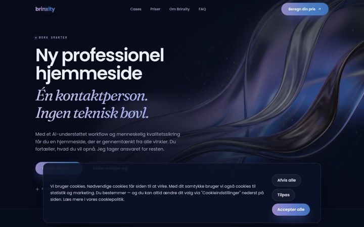 Screenshot of brinxity.dk