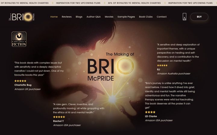 Screenshot of briomcpride.com