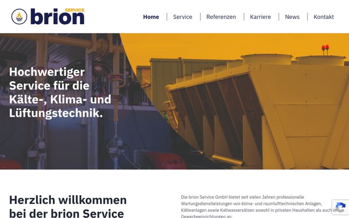 Screenshot of brion-service.de
