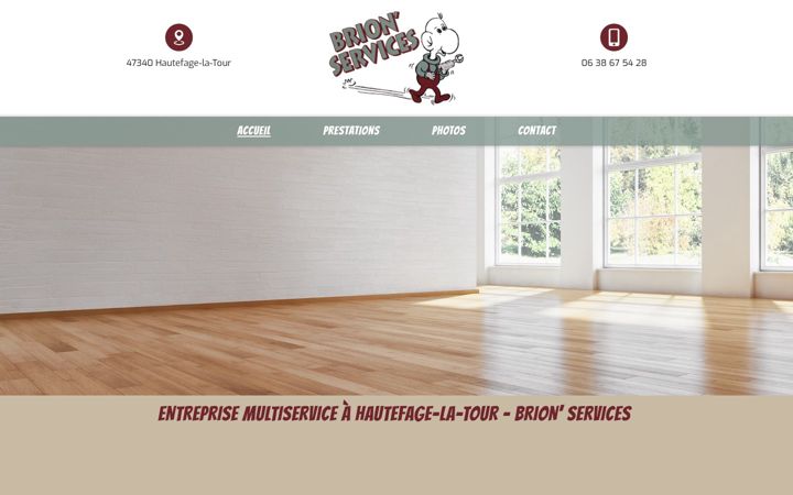 Screenshot of brion-services.fr