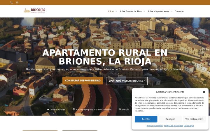 Screenshot von brionesalquilervisi.es