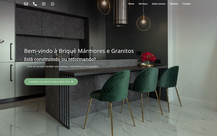 Screenshot of briquemarmores.com.br