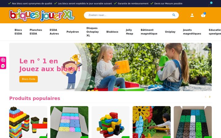 Screenshot του briquesjouerxl.fr