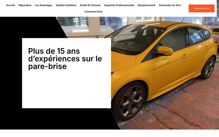 Screenshot of bris-de-glace-paris.fr