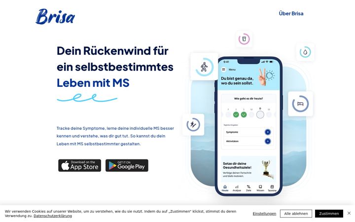 Screenshot of brisa-app.de