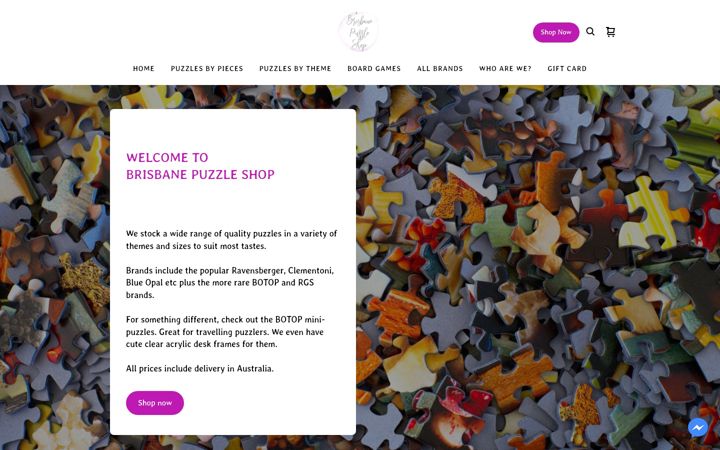 Screenshot of brisbane-puzzle-shop.square.site