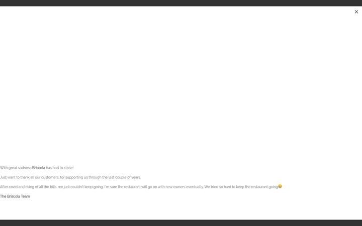 Screenshot of briscola.co.uk