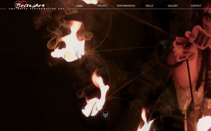 Screenshot of briseart.altervista.org