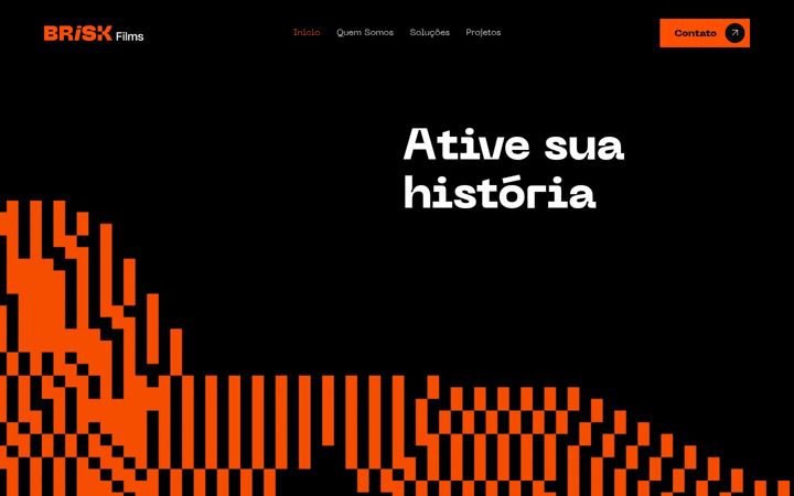 Kuvakaappaus sivustosta briskfilms.com.br