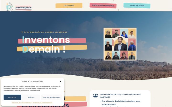 Screenshot του brissacloireaubanceinventonsdemain.fr