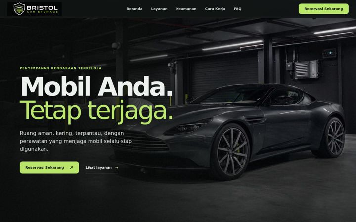 Screenshot di bristolcarstorage.net