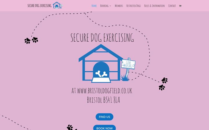 Screenshot of bristoldogfield.co.uk