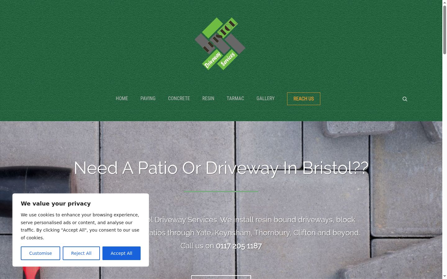 Screenshot tal-banner tal-kunsens muri qabel kwalunkwe interazzjoni