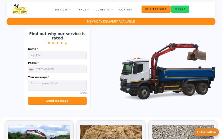 Screenshot of bristolgrabs.co.uk