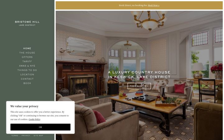 Screenshot of bristowehill.co.uk