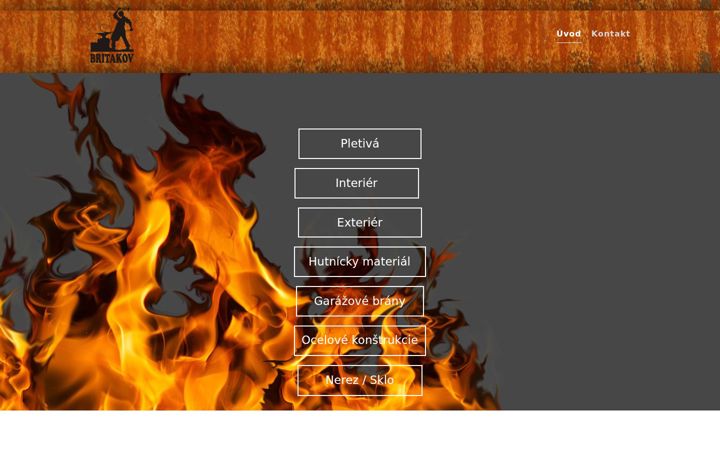 Screenshot of britakov.sk