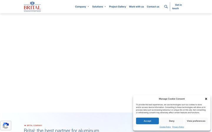 Screenshot of brital.ae