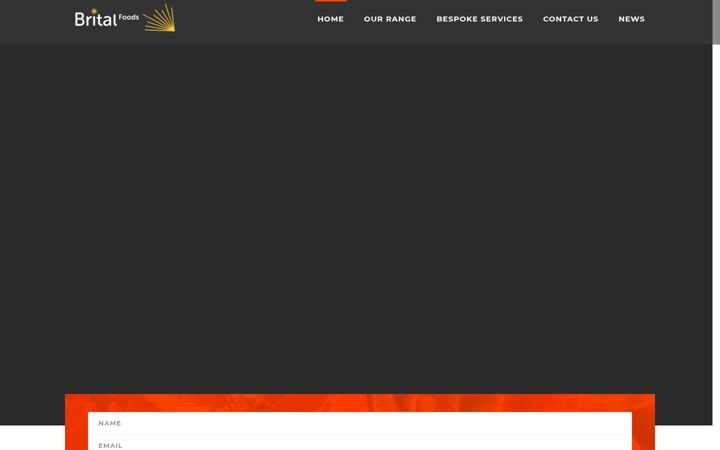 Screenshot of britalfoods.co.uk