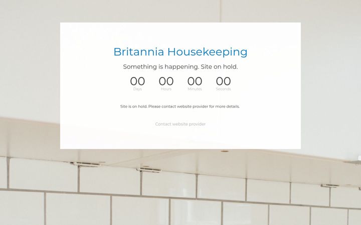 Screenshot of britanniahousekeeping.co.uk