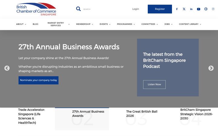 Screenshot of britcham.org.sg