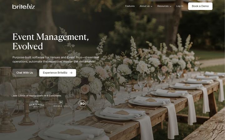 Screenshot of britebiz.com