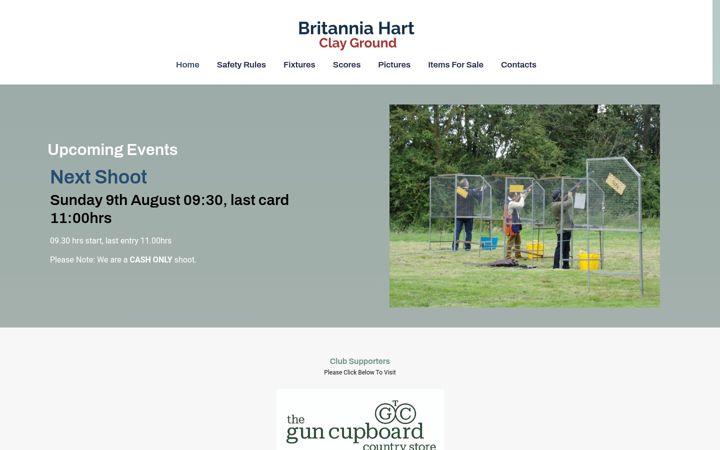 Screenshot of brithart.org