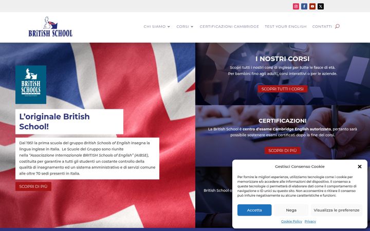 Skjermbilde av british-school.eu