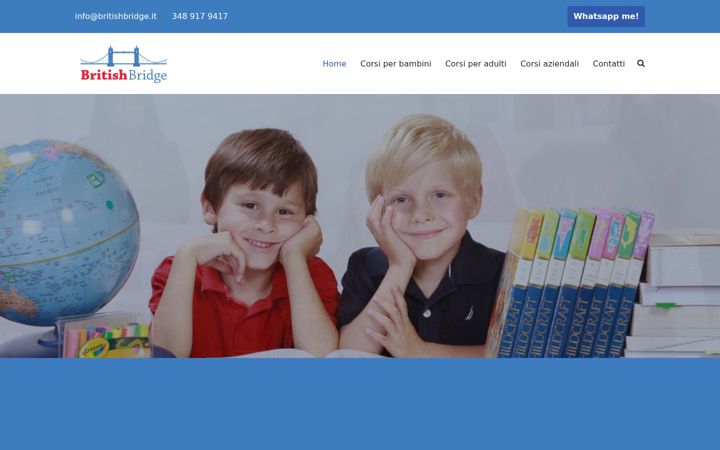 Screenshot of britishbridge.it